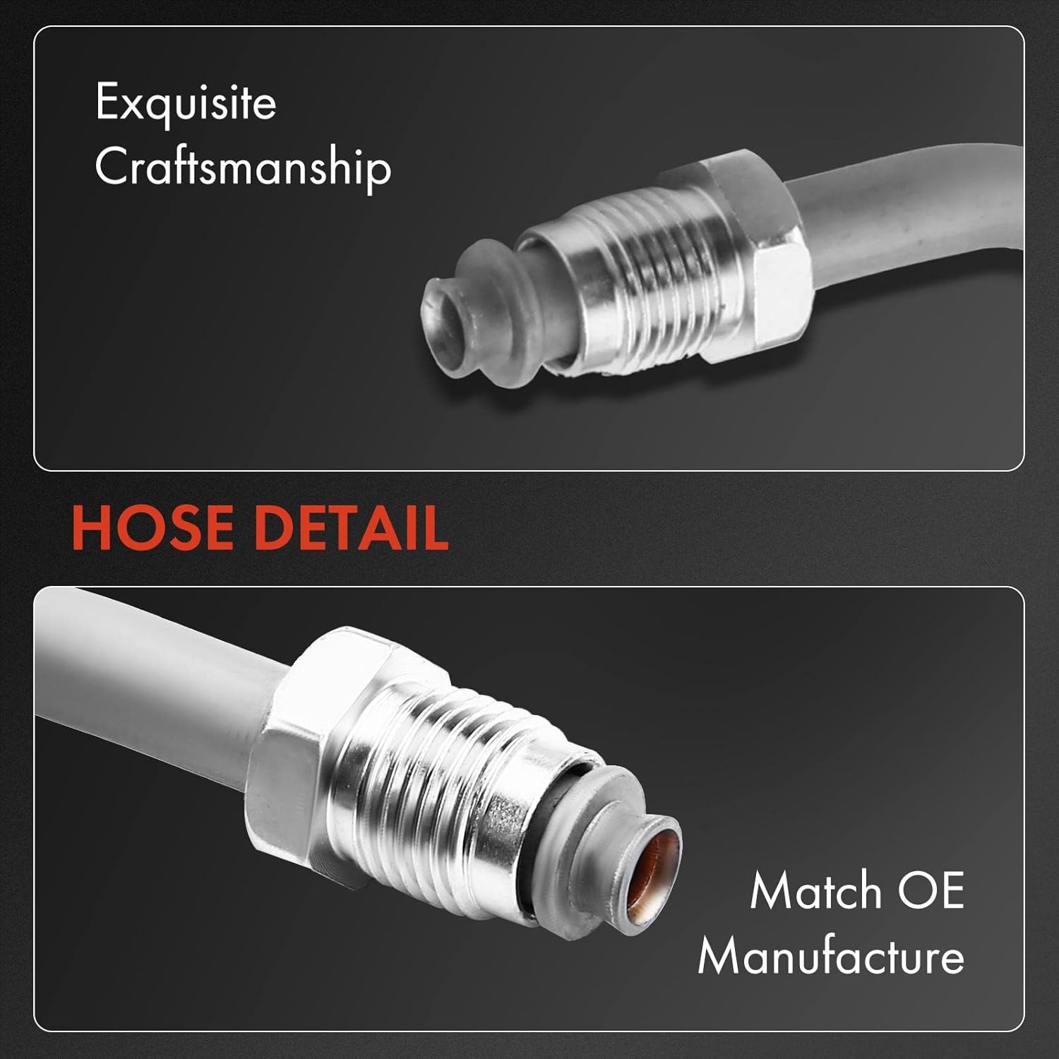 A-Premium Power Steering Hose Return Line Hose Assembly Compatible with Jeep Grand Cherokee 1993-1998 Grand Wagoneer 1993 4.0L 5.2L 5.9L Cut To Fit