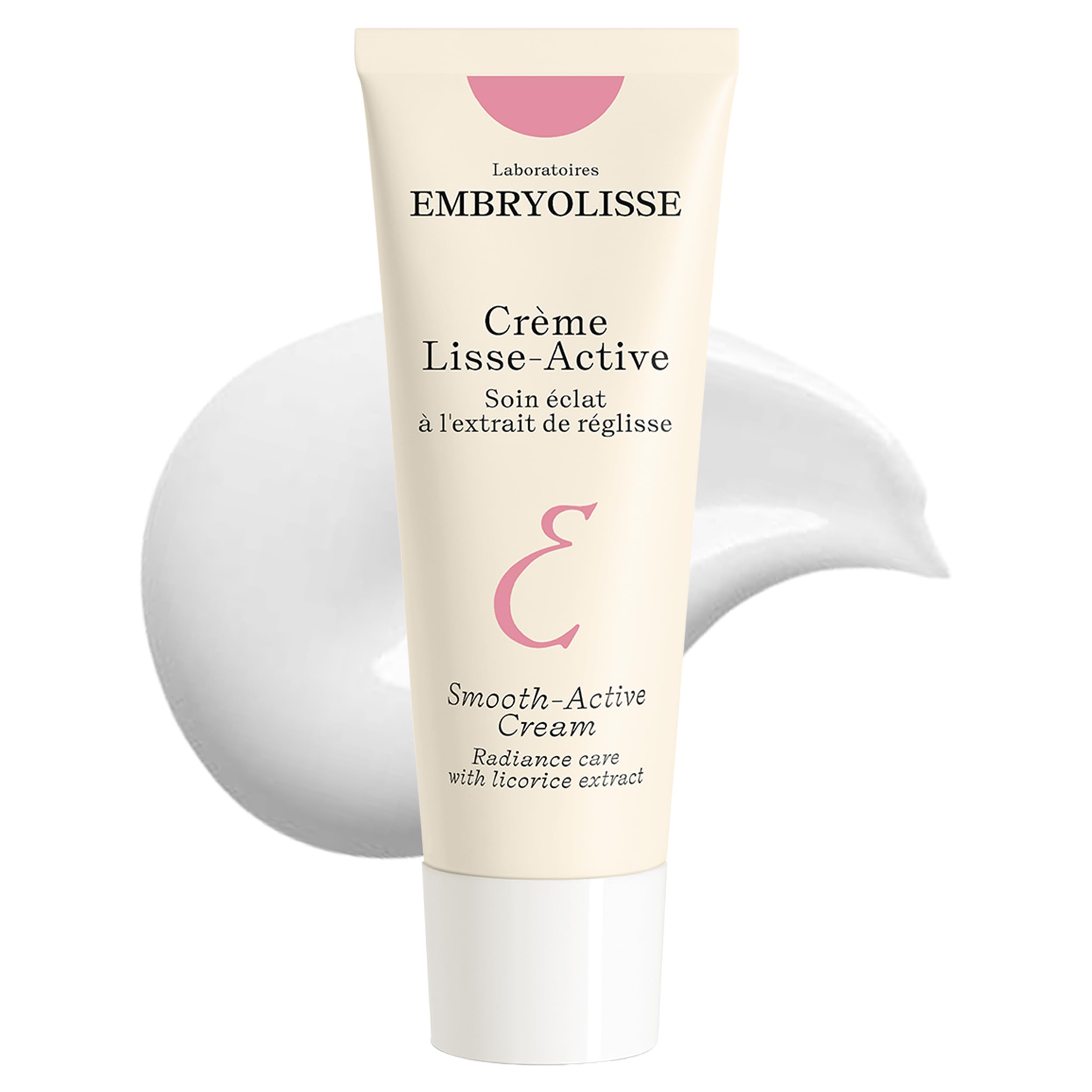Embryolisse Smooth-Active Moisturizer. Daily Face Cream for All Skin Types. Fragrance-Free Formula that Moisturizes, Soothes & Reduces Redness. 95% Ingredients of Natural Origin, 1.35 Fl Oz