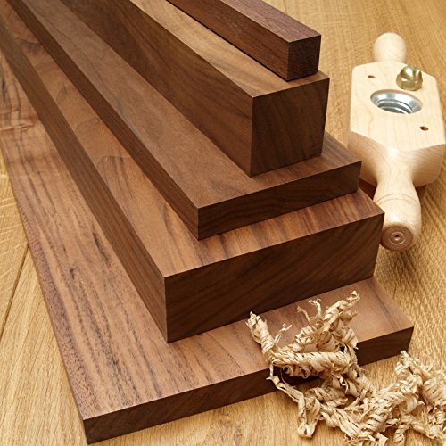 Thin Walnut Boards 1/2" X 8" X 24". Craft Lumber (10 Pack) #TOP1