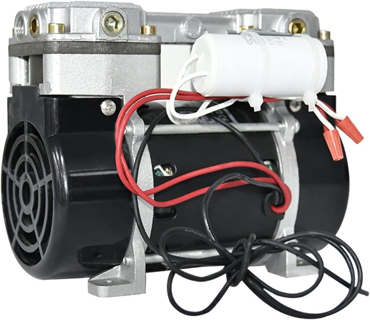 Mini Power Small Pump Small Single-Phase Electric Air Compressor Head Silent Oil-Free Vacuum Pump VN-40 130w (Voltage : 220V)