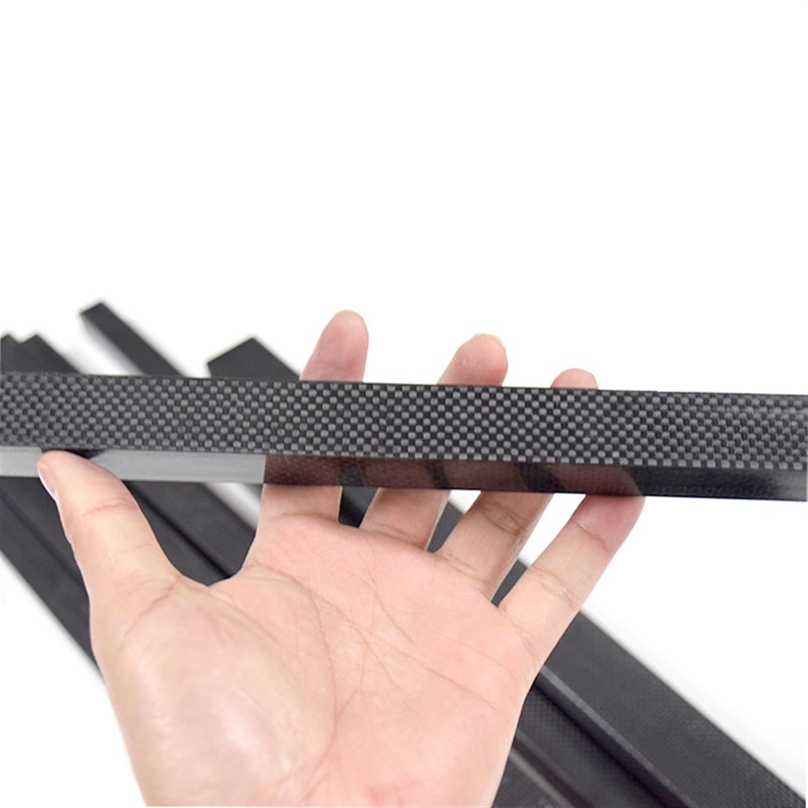 1Pcs 3K Full Carbon Fiber Square Tube High Strength Length 1000mm OD 8mm 10mm 12mm 14mm 15mm 16mm 17mm 18mm Plain Matte 3K Carbon Fiber Square(17x17x15mm Plain)