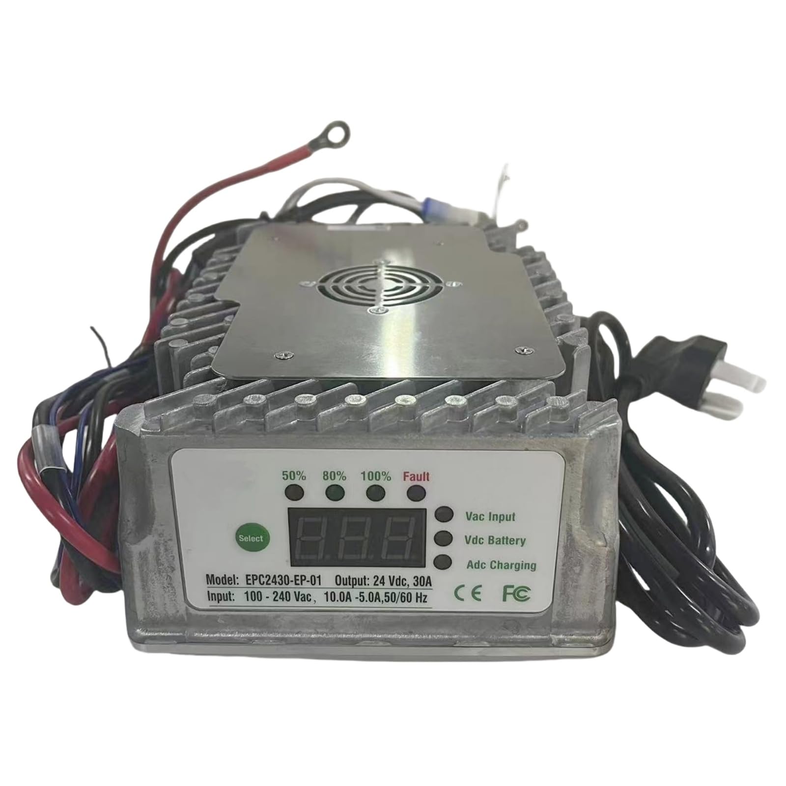 Hanfork Genie 24V 30A Battery Charger 105739 105739GT Genie Aftermarket Parts for Genie Scissor Lift GS-1930 GS-1932 GS-2046 GS-2646 GS-3246 GS-4047 Aftermarket Parts