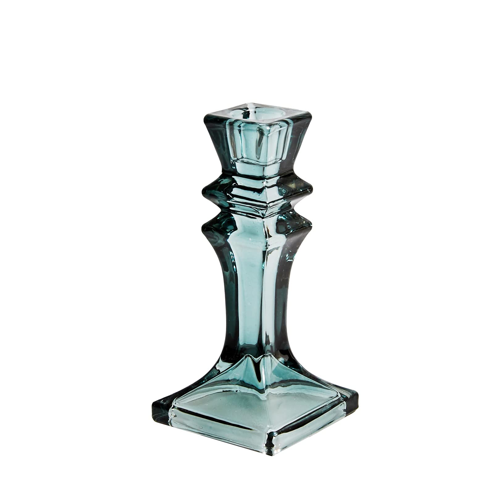 Sbjklyrn One Color Candleholder, Retro Crystal Candle Holder Decoration Wedding Table Cristal Candle Stand Crystal Candelabra Taper Holder
