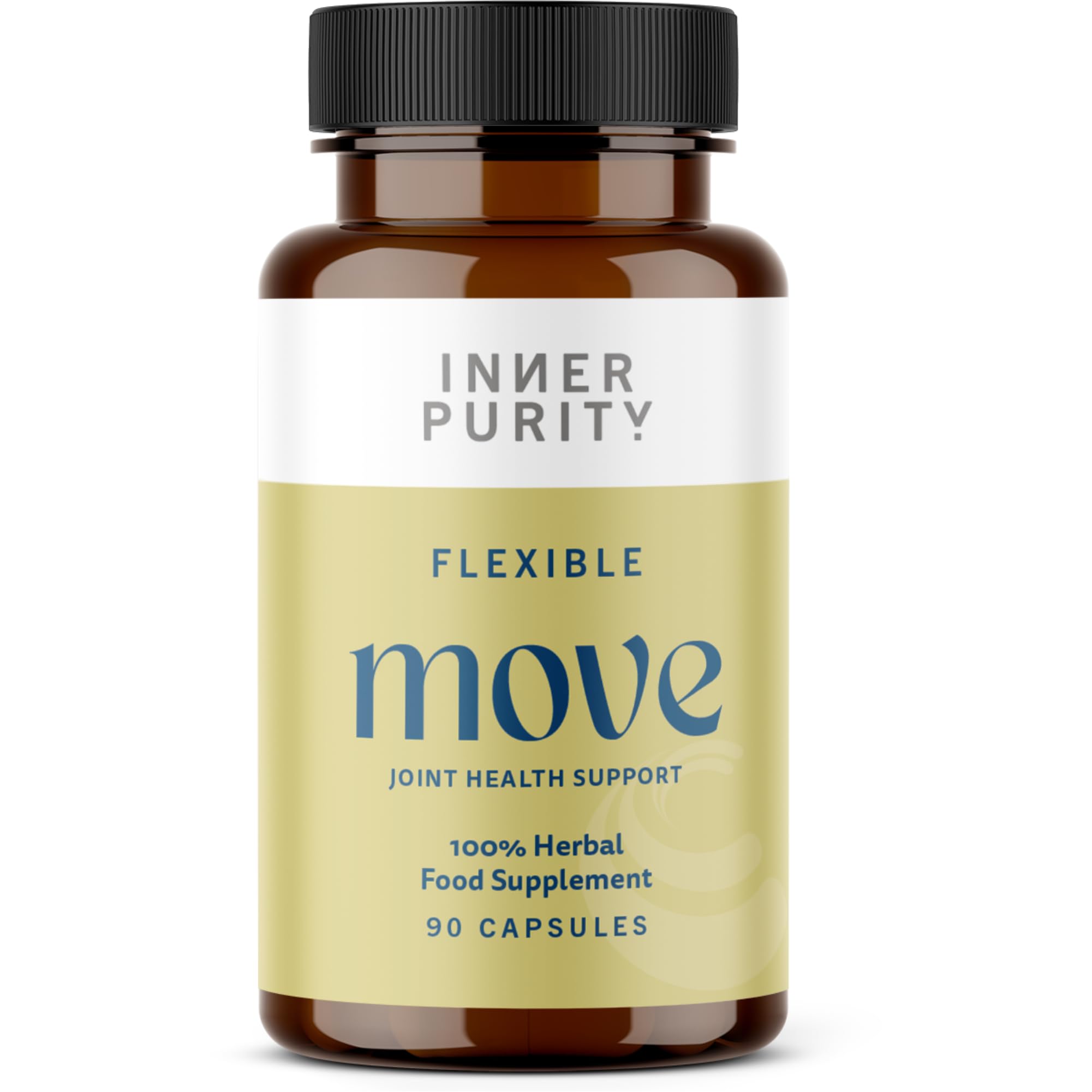 Flexible Move - Boswellia Serrata, Turmeric and Black Pepper Capsules. Joint Care Supplements for Women and Men for Joint Pain and Stiffness. Natural Anti-Inflammatory Herbal Supplement, 90 Capsules