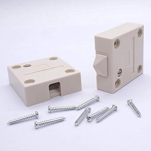 Miniatura 4 de BUDAY 2 unids armario blanco interruptor táctil gabinete interruptor de lámpara normalmente cerrado automático puerta táctil interruptor