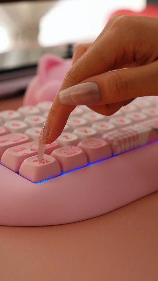 Amazon.com: YUNZII C68 Wireless Mechanical Keyboard,65% Layout,Hot