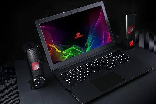 Miniatura 7 de Redragon GS550 - Altavoces para juegos de PC, barra de sonido de computadora de escritorio de 2.0 canales con tamaño maniobrable compacto, conector