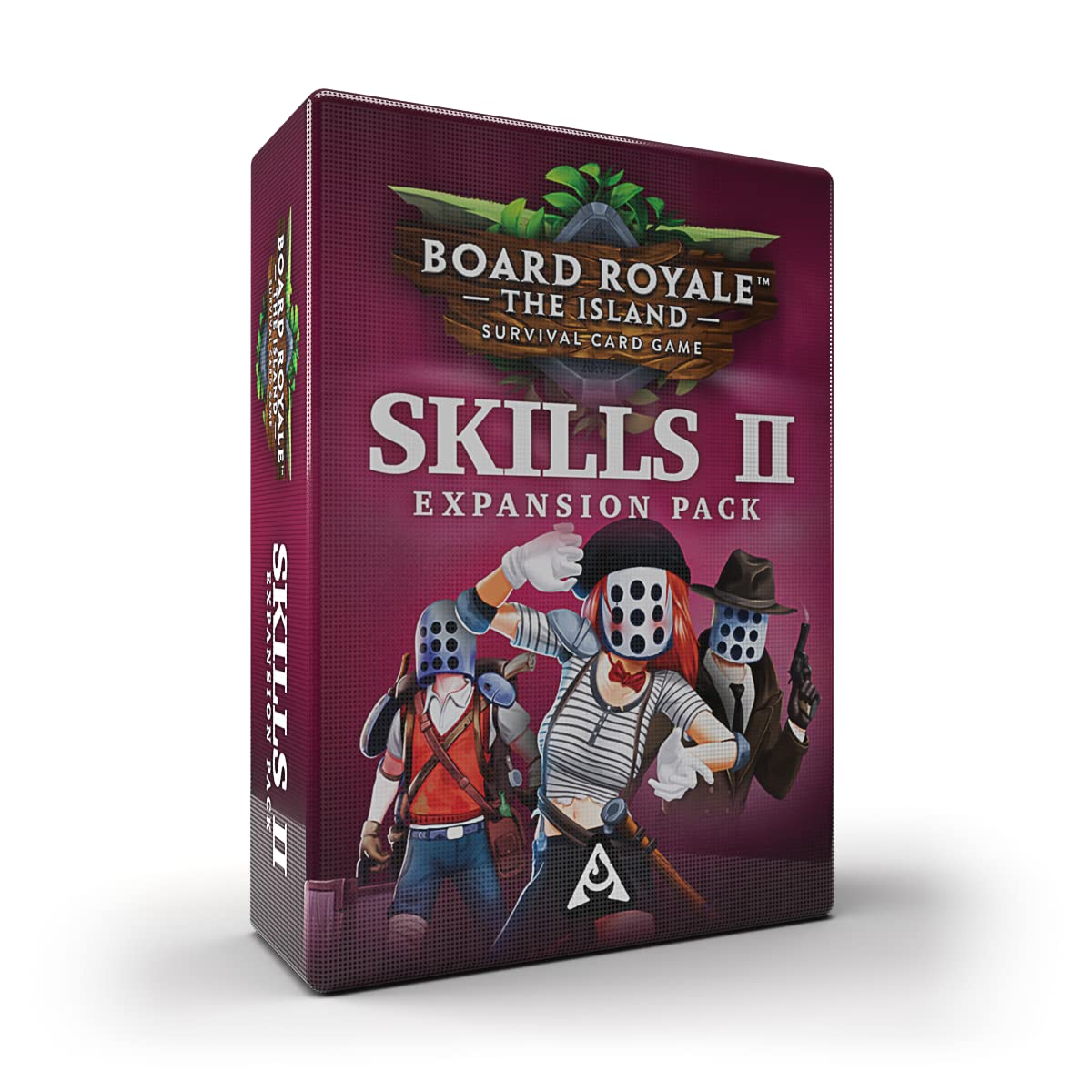 Arvis Games Board Royale: The Island Skills 2 Expansion A Turn-Based Survival Card Game 2-6 Players English