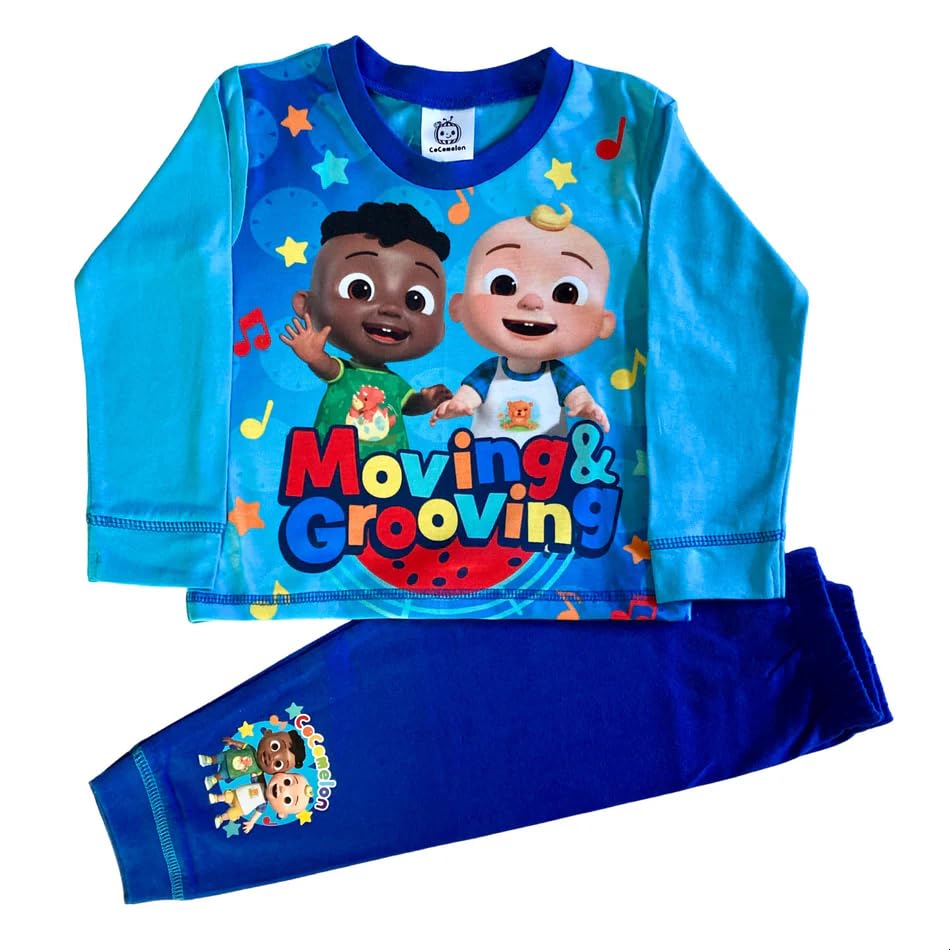 CoComelonBoys JJ and Cody Moving & Grooving Pyjamas. Ages 12 Months To 4 Years (18-24 Months) Multicolor