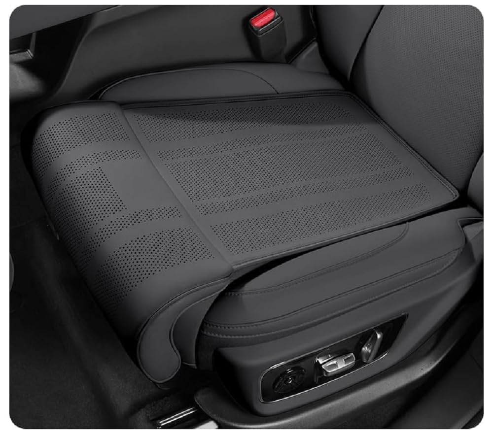 Tryagat 1 Piece Car Seat Leg Support Extension for Peugeot 308 SW III P51 I 2021 2024, Thigh Cushion Breathable Leather Ergonomic Knee Pillar Cushion Rest Pad