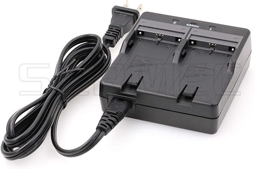 Miniatura 2 de SZRMCC Topcon GTS-1002 GTS-1005 OS-602G ES-602G Cargador de batería dual BC-L2A para batería Topcon BT-L2