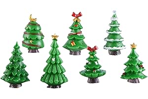 BinaryABC Mini Christmas Tree Ornaments
