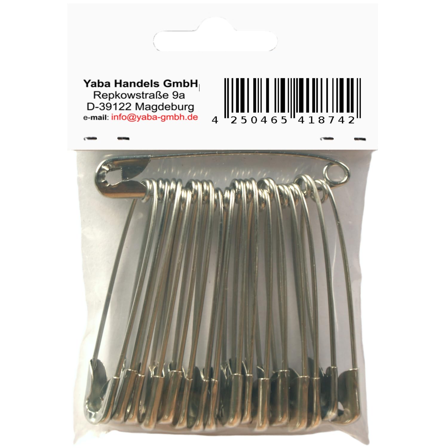 Veiligheidsspeld Creativ Company Zilverkleurig 22MM 500 Stuks | Kantoorartikel | 1423777