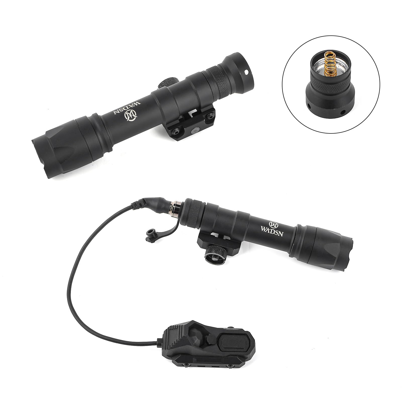 GLECTICAL M600C Tactical Flashlight Black - Image 3
