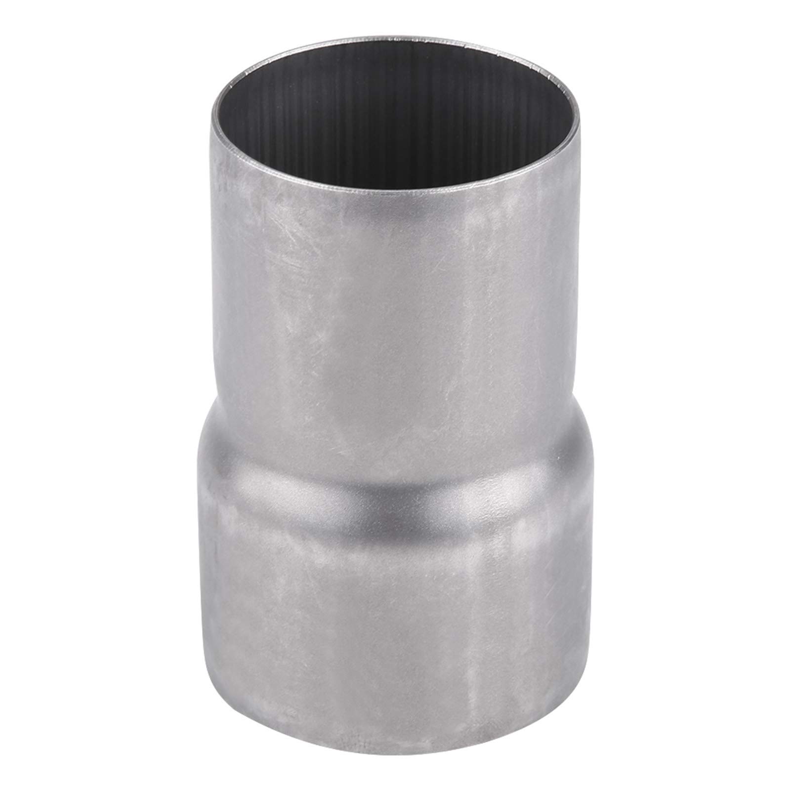 Adaptador de escape, conector de silenciador reductor de adaptador de tubo de escape de motocicleta de 51 mm a 60 mm, acero inoxidable