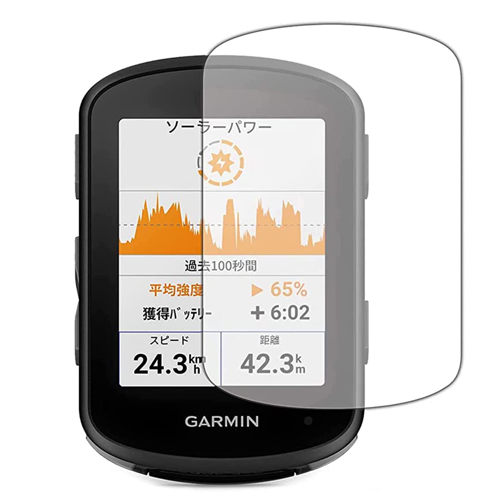 Amazon | 【2枚セット】For GARMIN Edge 540対応 ガラスフィルム 