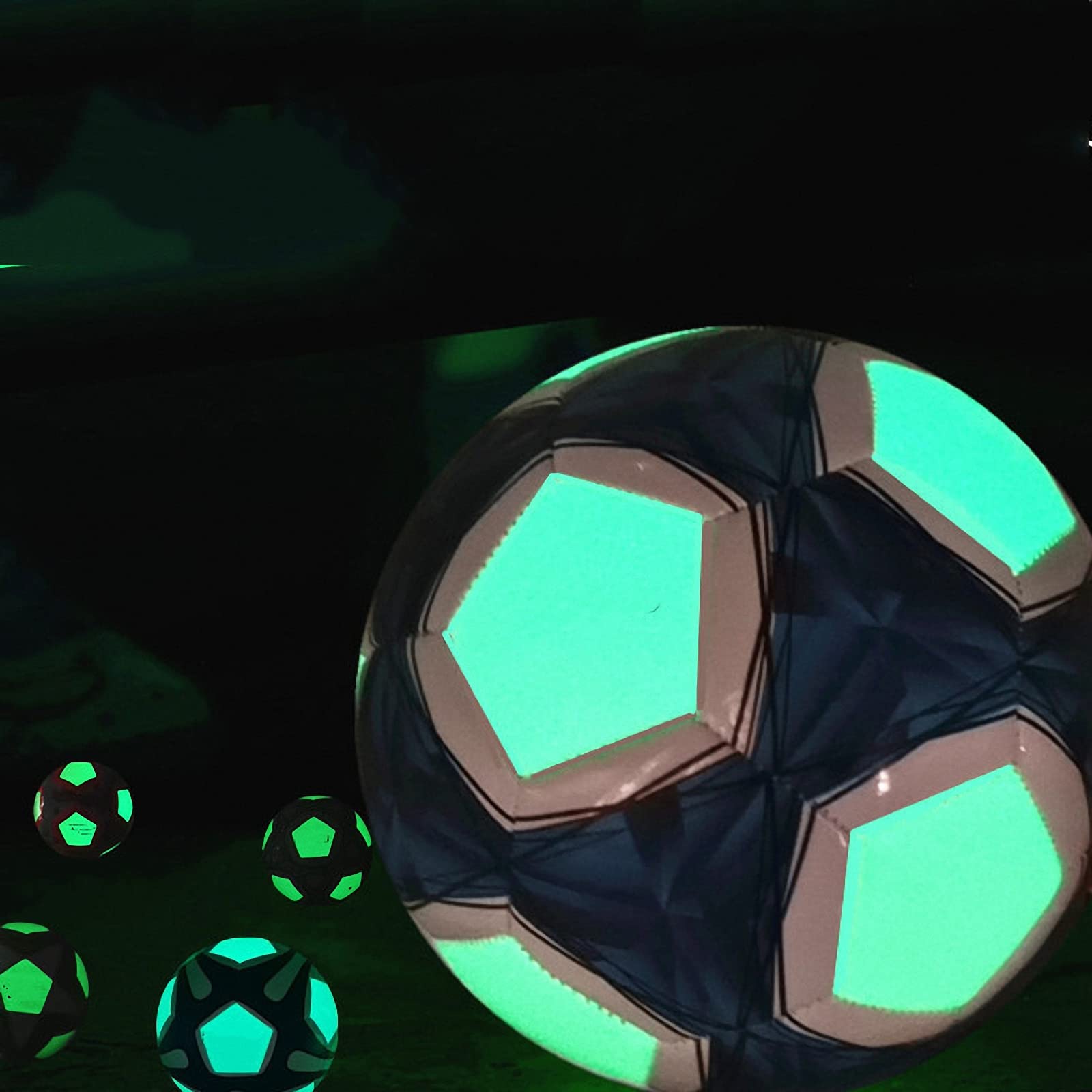 Pallone Da Calcio Luminoso Taglia 5 – Si Illumina Al Buio – Con Pompa – Per Giochi Notturni