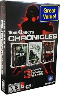 Ubisoft Tom Clancy's トリプルPCゲームパック (スプリンターセル+ゴーストリコン+レインボーシックス3レイブンシールド)