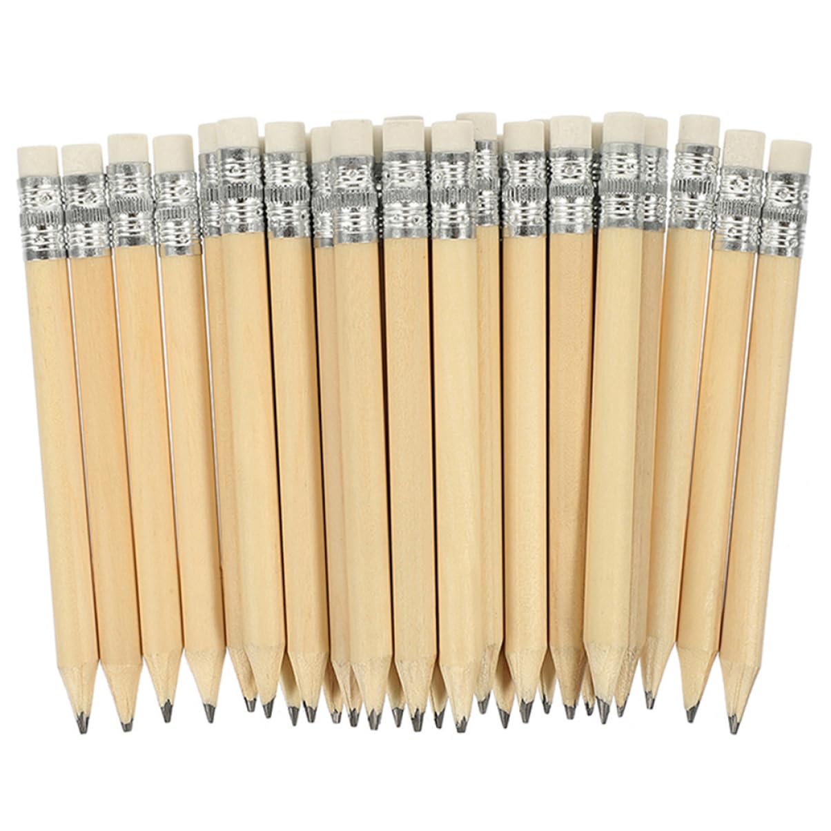 200stücke Golf-bleistift mit Radiergummi Vorgespitzt Mini-holzstift für Scorekarten Schule Büro Leicht Tragbar Genau und Einfach zu Korrigieren