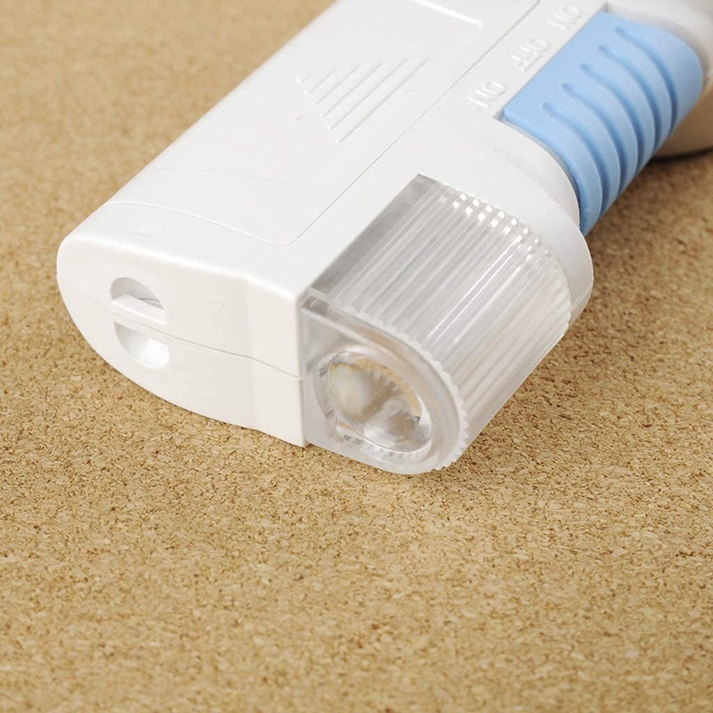 Vergrößerungsglas 12x HD-Zoom, tragbare Handlupe mit LED-Beleuchtung