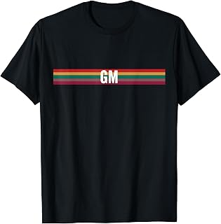 GM EXECUTIVE Title Profession Birthday Worker Retro Funny T-Shirt