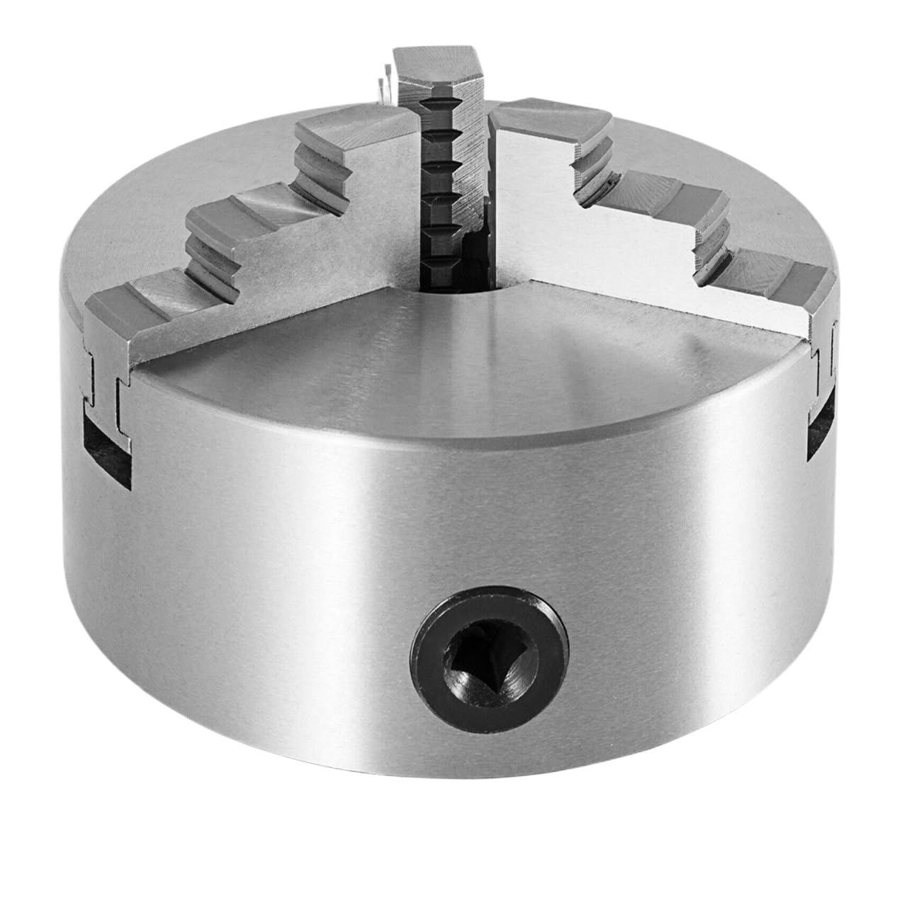 Mandrino for tornio K12 K72 4 Griffe K11 3 Griffe Manuale autocentrante Indipendente Reversibile for rettifica fresatrice Trapano(K11-200 3-Jaw)