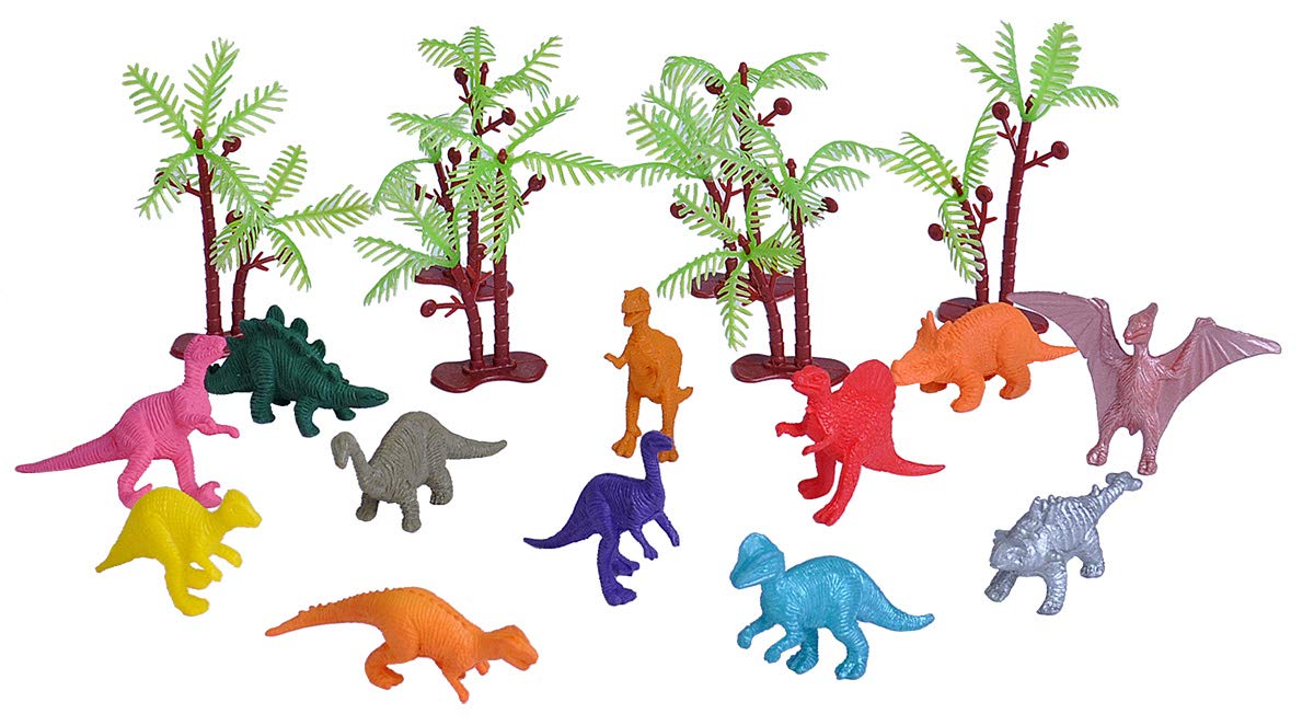 WILD REPUBLICAdventure Bucket Mini Dino, Playing Set, 10 cm, 18 Pieces
