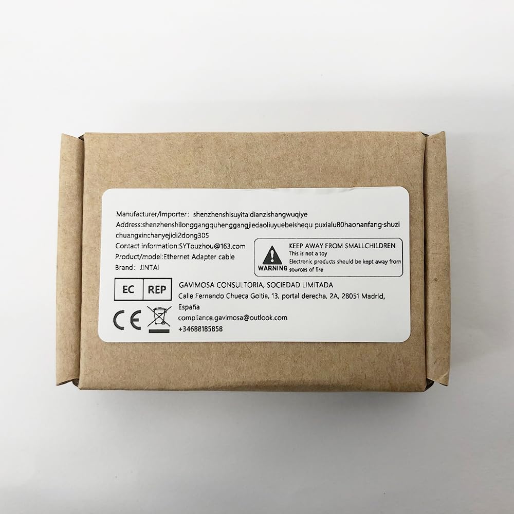 JINTAI Ethernet Extension Gen 2 Netzwerkadapter RJ45t für ThinkPad | X280 20KF 20KE X1 Carbon 6th Gen 20KH 20KG A285 20MW 20MX X395 20NL 20NM 20SC 20SD X390 Yoga 20NN 20NQ
