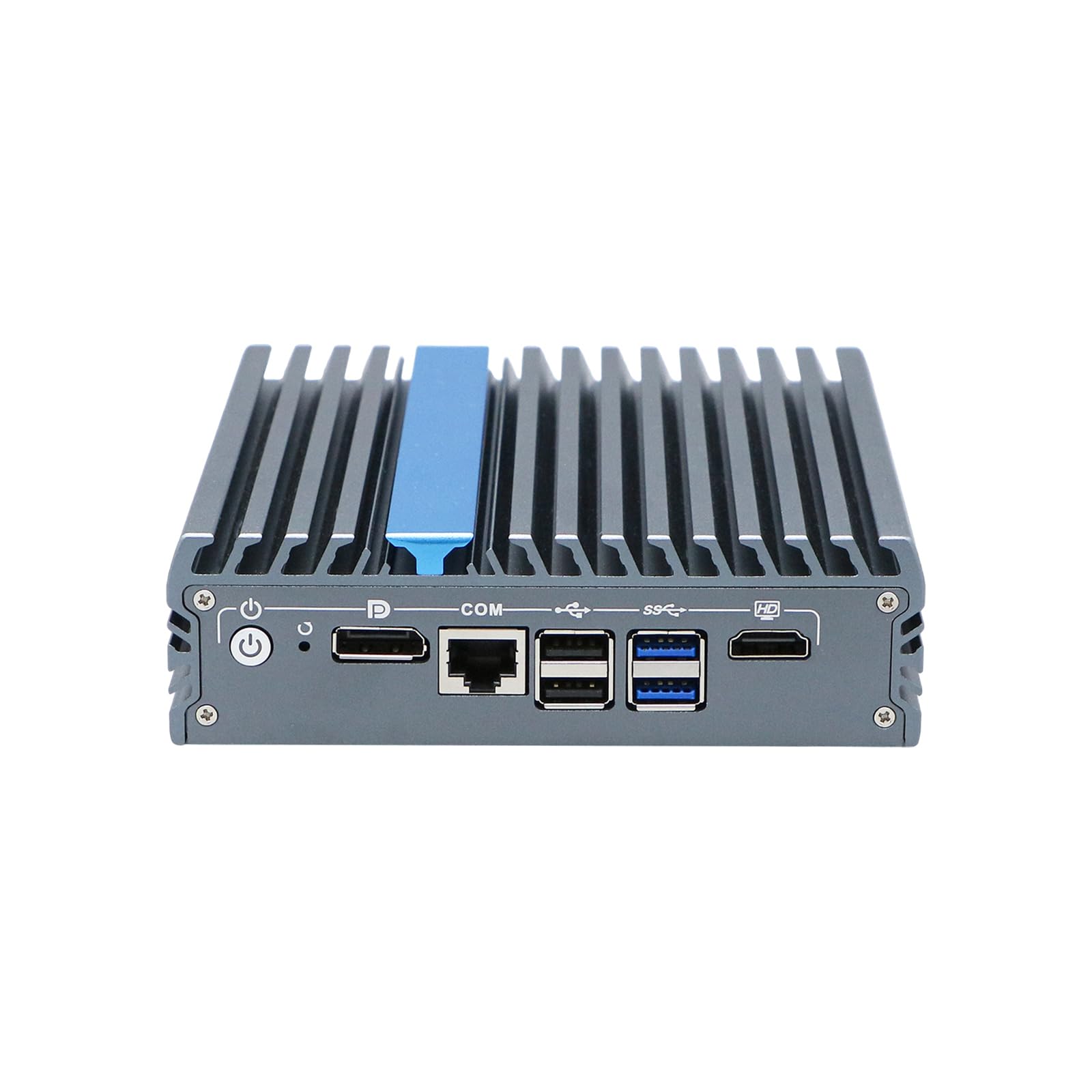 Firewall Appliance, Mini PC, PFSense, Mikrotik, OPNsense, VPN, Router PC, N100, RX23, 4 x 2.5GbE LAN, Expandable Wide-Voltage 9-36V / WiFi / 4G / CAN, 4G RAM, 64G SSD