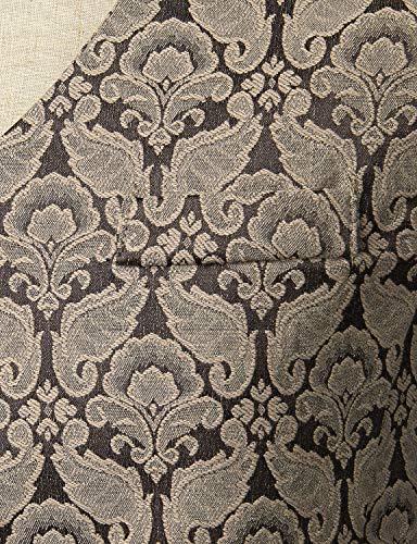 ZEROYAA Mens Single Breasted Vest Gothic Steampunk Victorian Brocade Waistcoat4