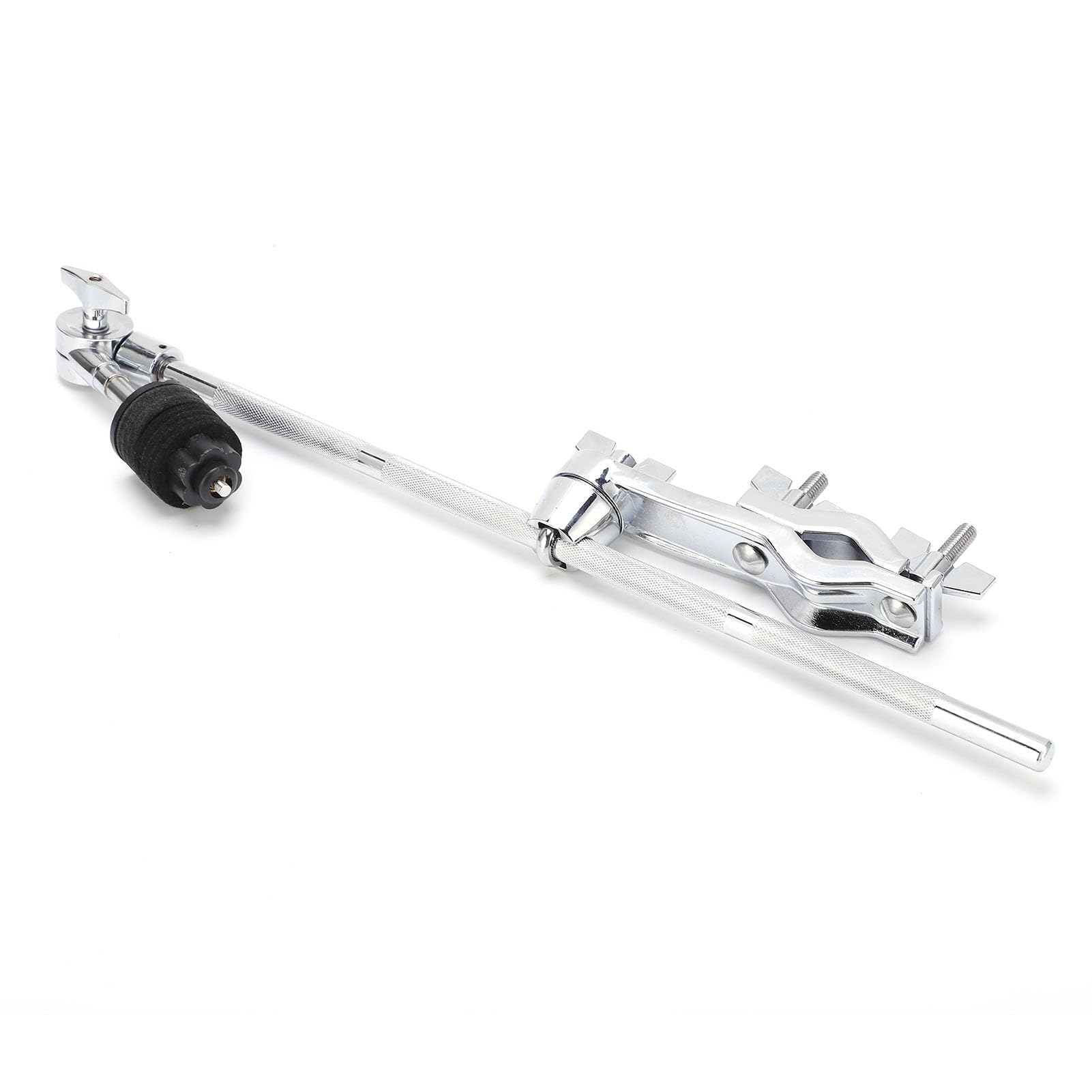 Boom Soporte de platillo Soporte de brazo de platillo Kit de batería Abrazaderas de extensión ajustables con almohadilla de fieltro para piezas de repuesto de instrumentos de percusión