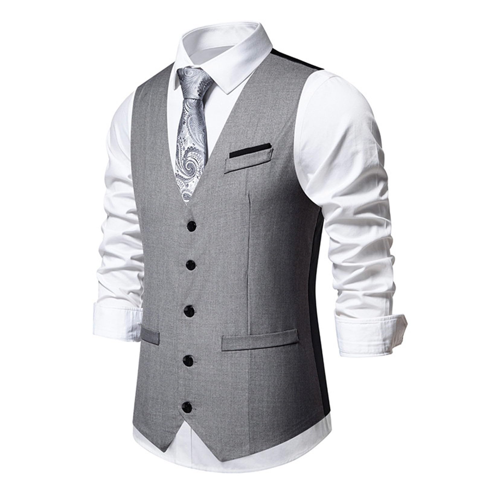 Gilet da uomo per attività all'aperto, gilet tradizionale da uomo, gilet