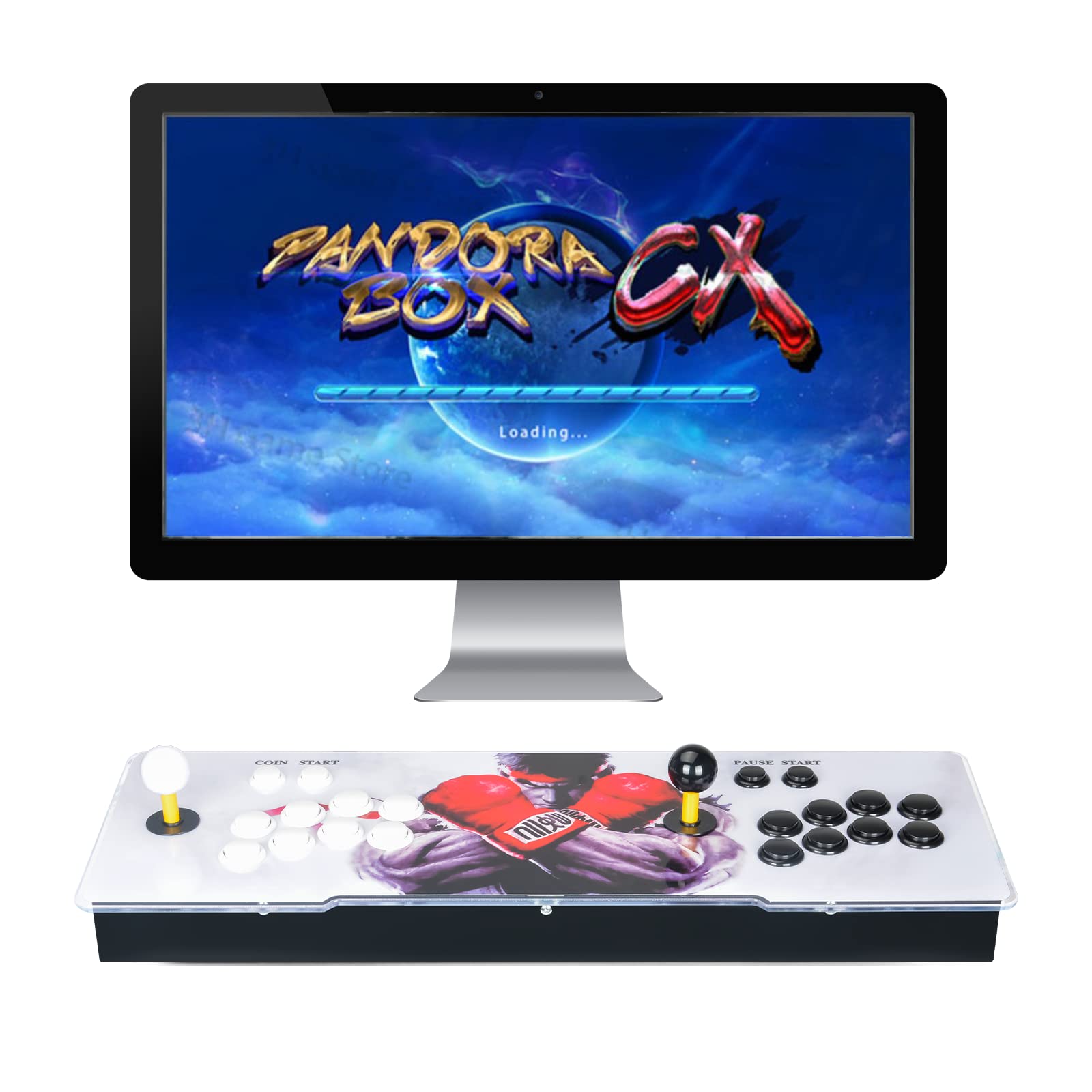 ARCADORA 3A Original Pandora Box CX Retro Arcade Video Games Console, 2800 Games in 1, Supports 4 Pl