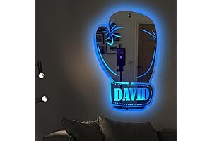 Custom Name Mirror with LED Lights: Light Up Your Life with a Personalized Touch