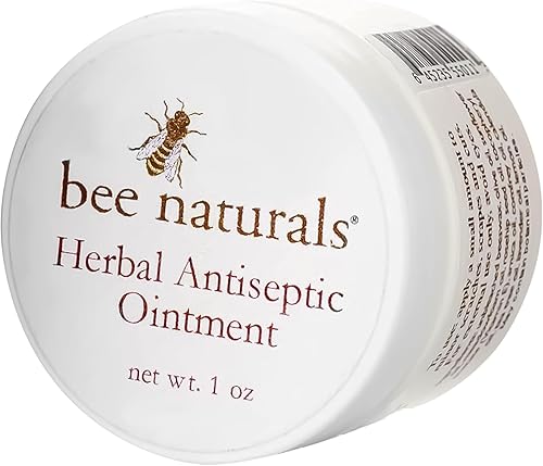 Miniatura 2 de Bee Naturals Pomada antiséptica a base de hierbas, sin antibióticos, con aceite de caléndula, árnica y consuelda, cortes menores y arañazos