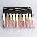 Coosa Glitter Shimmering Liquid Lipstick Set 10 Colors Shinning and Colorstay Lip Gloss (10 PCS-Set 1)