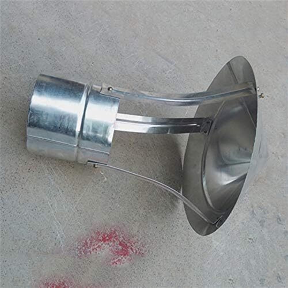 Copertura antipioggia per camino in acciaio inox, protezione per condotti di ventilazione