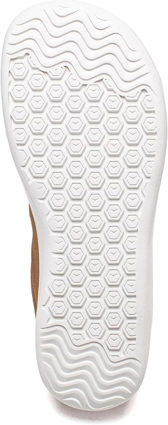 HOBIBEAR Barefoot Minimalist Shoes Womens Mens | Zero Drop | Wide Width Canvas Slip-on Shoes - Image 4