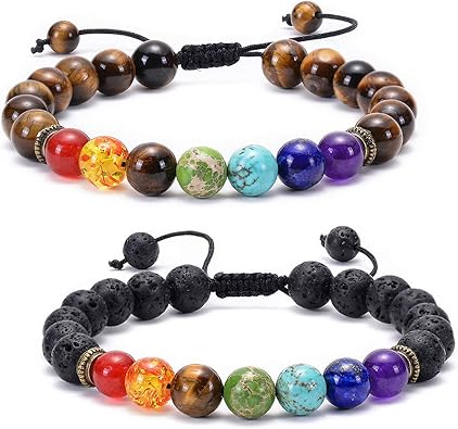 7 Chakra Bracelet, 108 Mala Beads Gemstone Wrap Bracelet, 8mm Turquoise Buddhist Prayer Necklace with Tree of Life Pennant