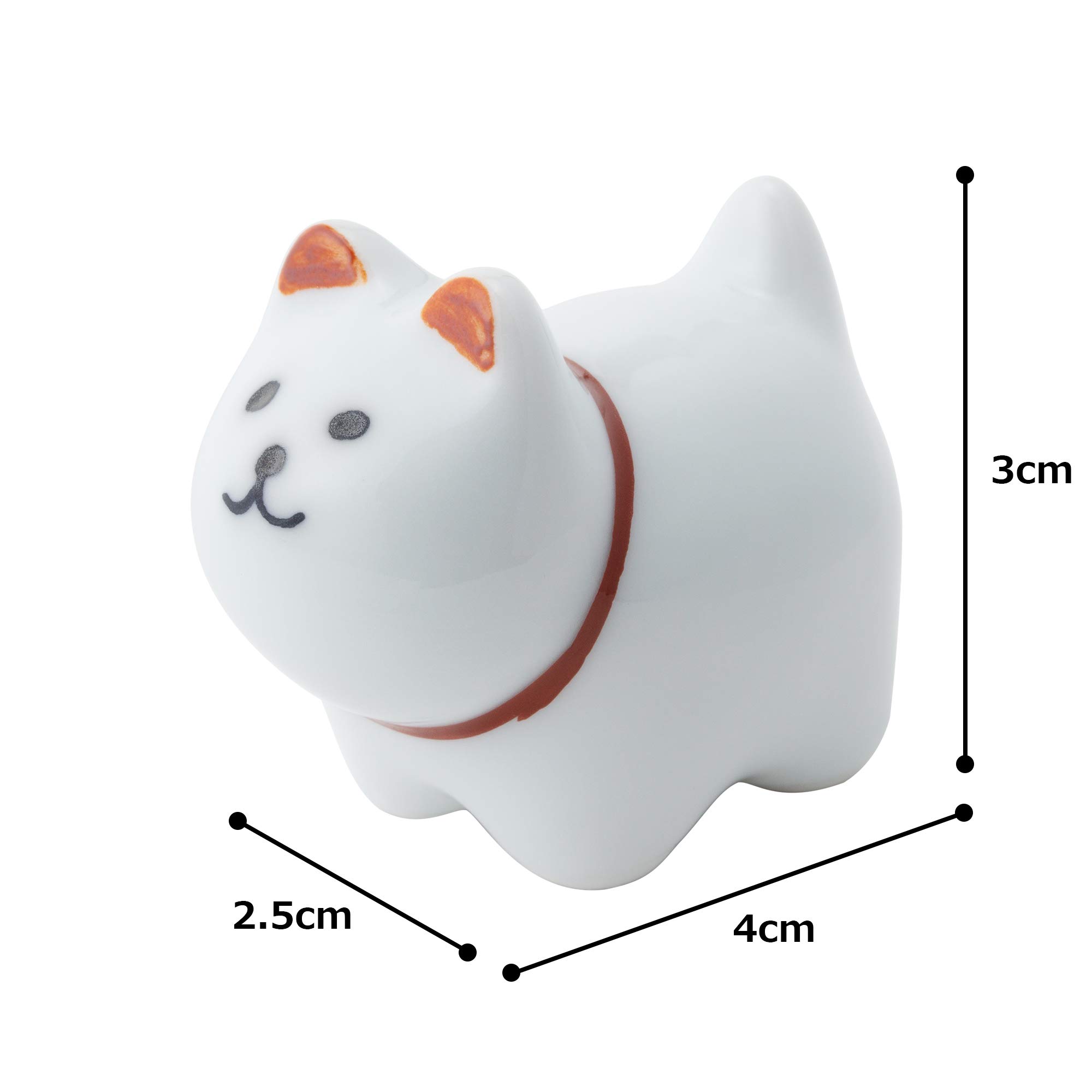 Amazon｜波佐見焼 箸置 犬 赤色 04749｜箸置き オンライン通販