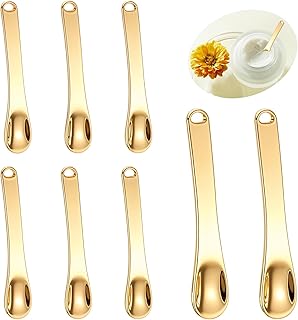 8 espátulas de maquillaje de metal, mini espá...