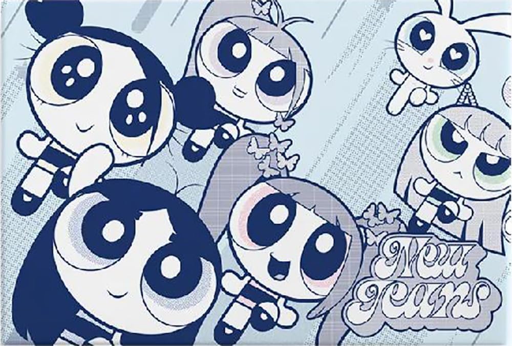 NEWJEANS - GET UP THE POWERPUFF GIRLS X NJ BOX VERSION 2ND EP ALBUM, [B VERSION]