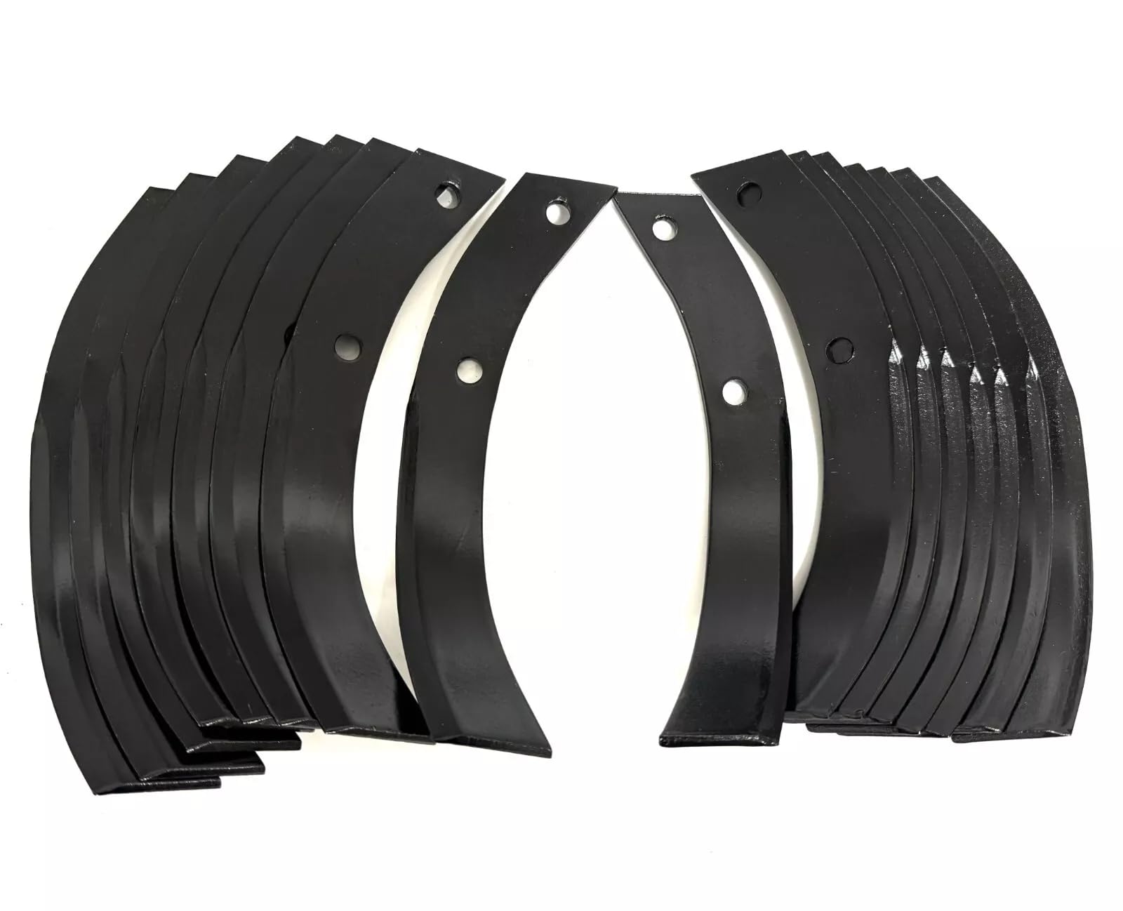 Genuine OEM Rotary Tine Kit Compatible with Honda F400, F500, F501, FC600, FG500 Tillers 72461-733-750, 72465-733-750