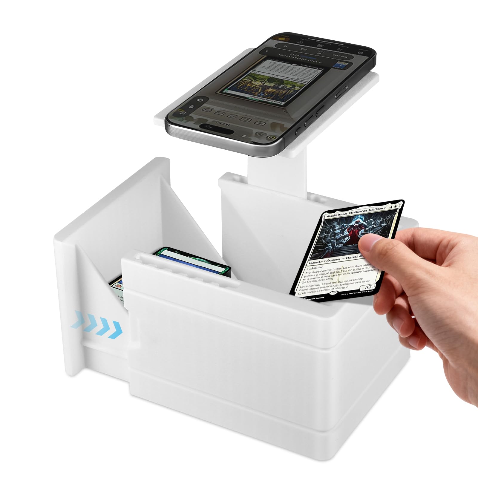 Support de Scanner de MTG TCG Cartes à Collectionner Compatible avec ManaBox, Support de Scanner Portable, Numérisation Rapide et Informations sur Les Prix des Cartes Magic