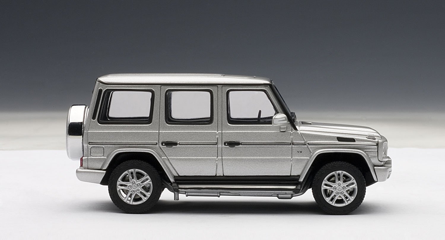 Amazon.co.jp: AUTOart 1/43 メルセデス ベンツ Gクラス 12 (シルバー