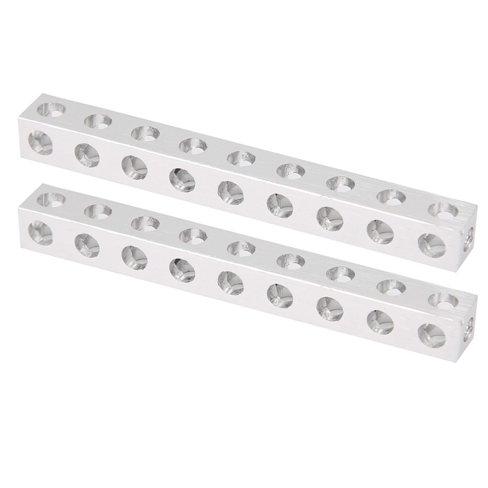 Robotic Structure Part, Robotic Beam Aluminum with 9 Holes for Robot's Structural Base for Robot Machines
