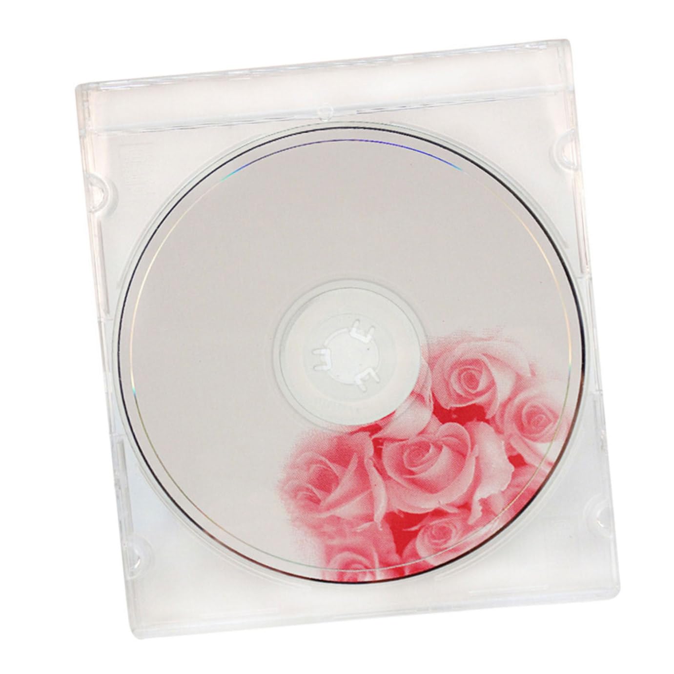 Garneck 25 Custodie Per Cd in Plastica Rigida Facili Da Trovare Compatte Per Conservare Video Di Matrimoni E Mixtape
