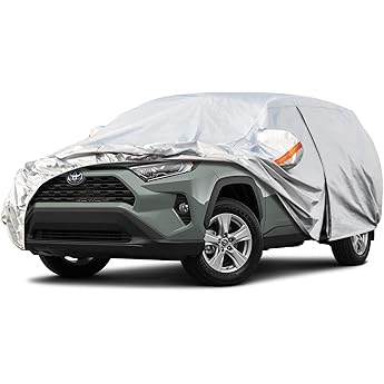 Kayme 7 Layers SUV Car Cover Custom Fit for Toyota RAV4 , Waterproof All Weather