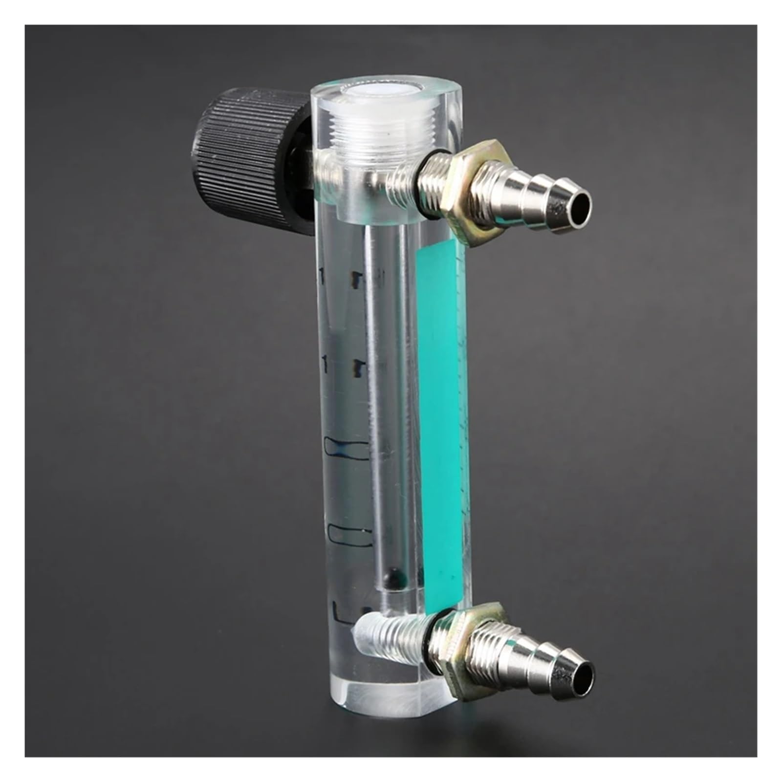 Wasserzähler, 2X 0,1-1,5LPM 1,5L Sauerstoff Durchflussmesser Durchflussmesser Mit Regelventil For Sauerstoff Luft Gas