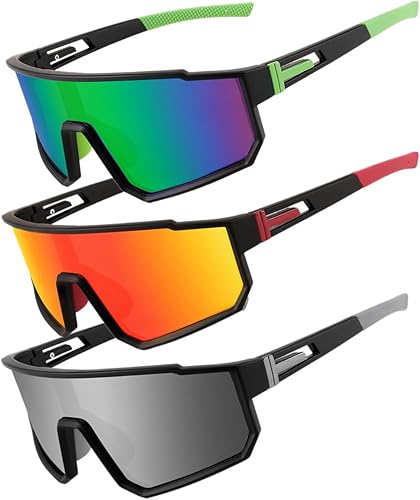 Miniatura 13 de Karsaer Visison - Gafas de sol polarizadas para ciclismo, equitación, deportes, hombres y mujeres, para Moutain Baseball MTB